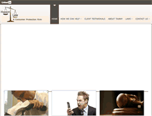 Tablet Screenshot of hussinlaw.com